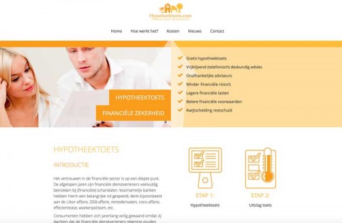 Website Hypotheektoets